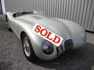 Jaguar C Type Silver Sold